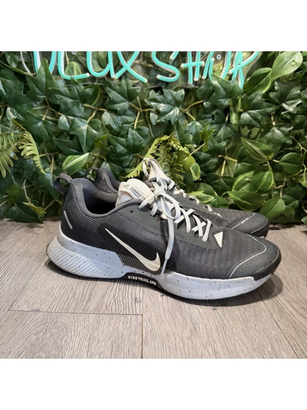 Nike Juniper Trail 3 Dark Smoke Grey Black FQ0904-003 Men’s Size 12 Hiking Walk